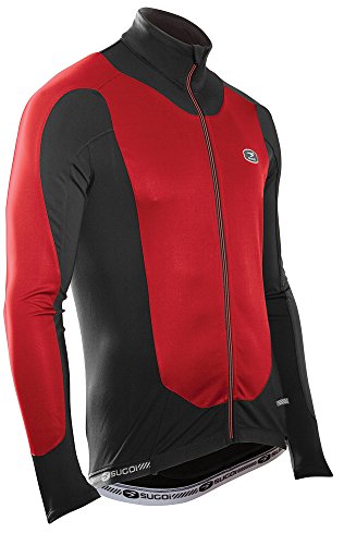 Sugoi - RS Zero Long Sleeve Matador Man, Color Rojo,Negro, Talla M