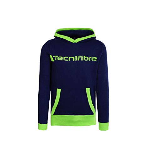 Tecnifibre - Chaqueta con Capucha para Mujer, Color Azul Marino y Verde 2019, Azul, Medium