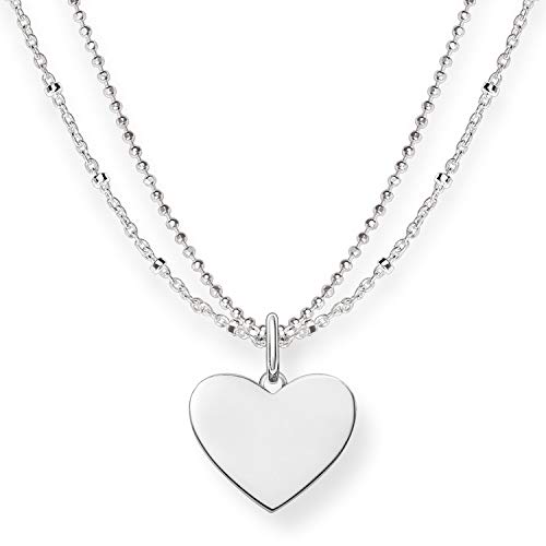 Thomas Sabo Collar con colgante Mujer plata - LBKE0004-001-12-L45v