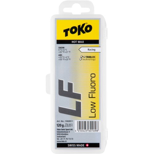 TOKO LF Tribloc - Cera para esquí, Unisex Adulto, 5502011, Amarillo, 120gm