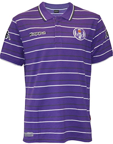 TouLOUSE FC - Polo oficial de la colección TFC, talla de adulto para hombre, Morado (morado), XX-Large