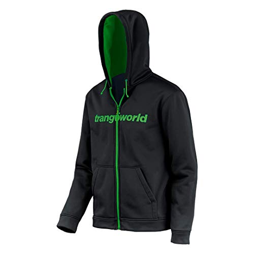 Trangoworld Ripon Chaqueta, Hombre, Negro/Verde, S