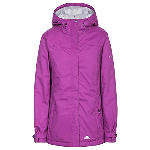 Trespass - Chaqueta Acolchada Impermeable Modelo Edna para Mujer (Grande (L)) (Orquídea Morada)