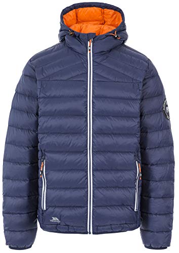 Trespass Whitman II - Chaqueta de plumas para hombre, Whitman II Cálido peso ligero Down, Hombre, color azul marino, tamaño large