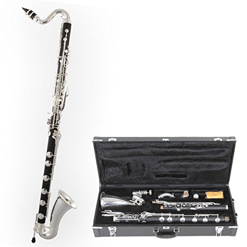 Tuyama® TBK-178 Clarinete Bajo (Sistema Boehm) - Baja hasta Do grave - low C Bass Clarinet