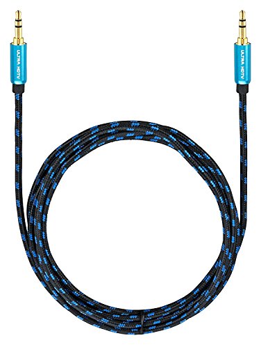 Ultra HDTV Premium – 7,5m Cable de Audio estéreo Jack, Conector Macho de 3,5mm a Macho de 3,5mm