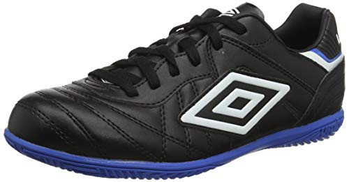 Umbro Speciali Eternal Club, Zapatillas de fútbol Sala para Hombre, Negro (Black/White/Electric Blue BS0), 42 EU