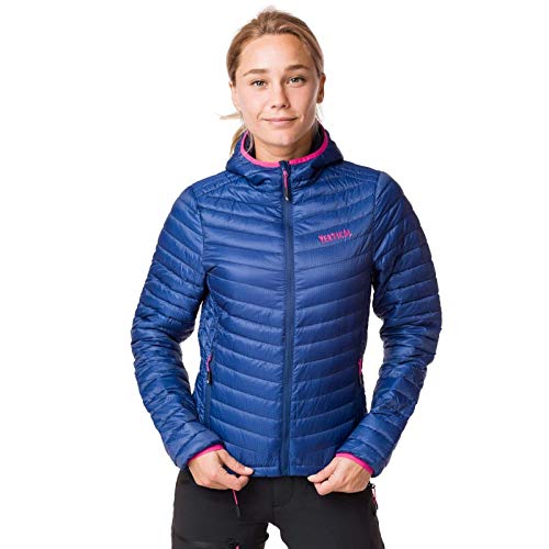 vertical Chaqueta W Down Azul/Rosa-L