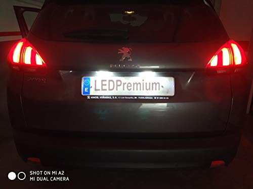 VINSTAR LEDPremium 2X Luces DE MATRICULA LED HOMOLOGADAS C4 Grand Picasso II 2 MK2 C3 C5 III 3 MK3 CANBUS 9817588980