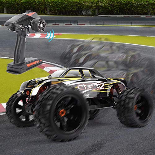 Worii Coche de Control Remoto, 1: 8 Escala 2.4GHz RC Racing Brushless Monster Truck, 4WD 100 km/h Modelo de automóvil de Juguete Todoterreno de Alta Velocidad, Regalos para niños Niñas