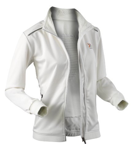 X-Bionic Jacke Ski Transmission Layer Advanced Women's - Soft Shell para Mujer, Color Blanco, Talla XL