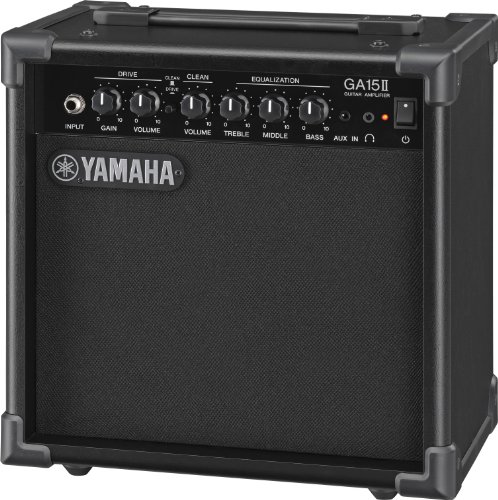 Yamaha GA15II - Amplificador de Guitarra con Transistor, Negro
