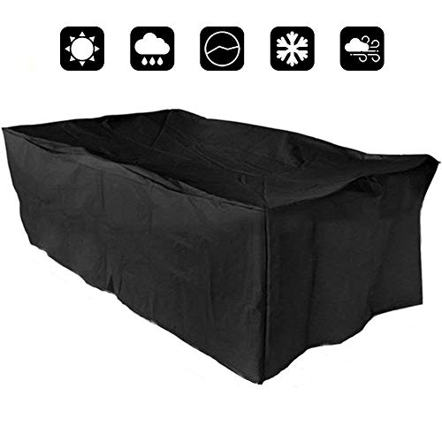 Yontree Funda para Muebles de Jardín Impermeable Protección contra Lluvia y Sol 242 * 162 * 100cm