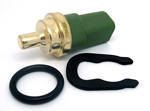 059919501A&nbsp;Sensor medidor de temperatura de refrigerante de agua de 4 contactos, color verde, emisor de temperatura con enganche y anillo