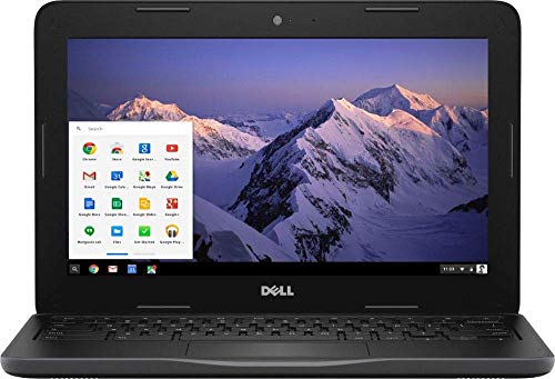 2018 Flagship Dell Inspiron 11.6" HD Chromebook, Intel Dual-Core Celeron N3060 up to 2.48GHz, 4GB RAM 16GB SSD HDMI USB Bluetooth 802.11ac HD Webcam Chrome OS