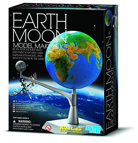 4M-4M KidzLabs and Kit Modelo Earth Moon, Multicolor (004M3241)