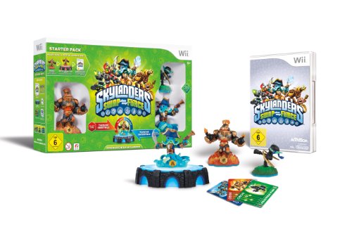 Activision Skylanders SWAP Force Starter Pack Nintendo Wii Alemán vídeo - Juego (Nintendo Wii, Acción / Aventura, Modo multijugador, E10 + (Everyone 10 +))