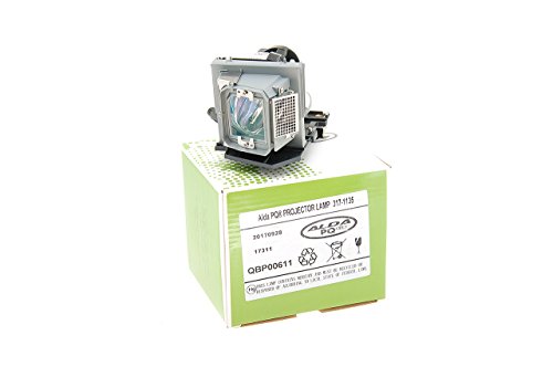 Alda PQ-Premium, Lámpara de proyector compatible con 317-1135, 725-10134, U535M para DELL 4210X, 4310WX, 4610X Proyectores, lámpara con carcasa