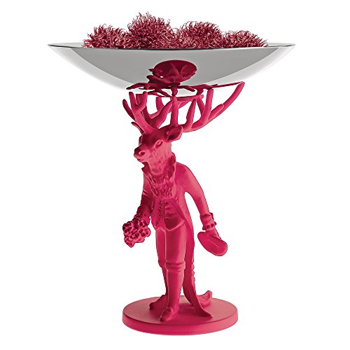 Alessi ki01 FP Carcasa Furbo ki01 FB – Escultura Edición Limitada, Porcelana, Multicolor, 16 x 1,749 X 2 CM