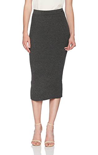 Armani Jeans Skirt Falda, Gris (Melange Grigio Scuro 39e2), 34 (Talla del Fabricante: 40) para Mujer