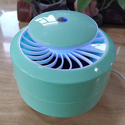 baozge Lámpara de Mosquito fotocatalizador LED de fábrica Directa Dormitorio en casa bebé bebé niño sin radiación USB lámpara de Mosquito Regalo-Verde Manzana_11.5cm * 12.5cm