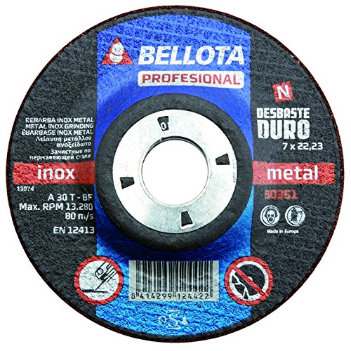 Bellota 50351-125 - DISCO ABR. PROF.D.METAL DURO 125