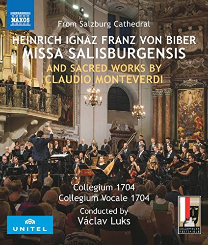 Biber, H.I.F. von: Missa Salisburgensis / Monteverdi, C.: Sacred Works (Collegium Vocale 1704, Collegium 1704, Luks) (NTSC) [Blu-ray]