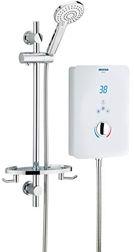 Bristan bl3105 W Bliss 3 – Ducha eléctrica (10,5 kW), color blanco