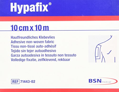 BSN Hypafix Wide-area Dressing Fixation, Roll of Tape, 10cm x 10m