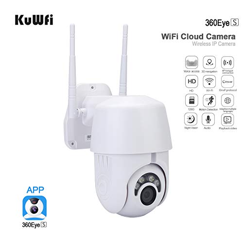 Cámara IP WiFi 2MP 1080P Domo inalámbrico PTZ Speed ​​CCTV IR Onvif Cámara Vigilancia de Seguridad Exterior IpCam Camara Exterior