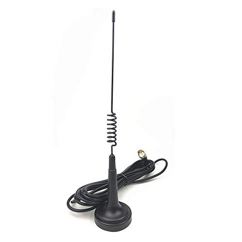 CB Antenne, 26MHz 27MHz CB Radio Magnetic Car Antenna Coaxial 4M Extension Cord for QYT CB-27 Citizen Band Car Walkie Talkie