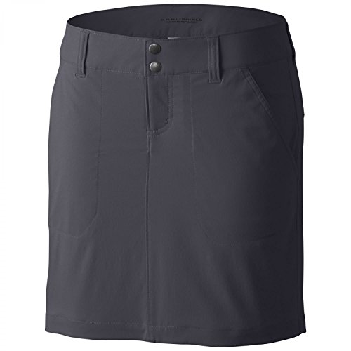 Columbia Saturday Trail Falda Pantalón con Protección Solar 50, Mujer, (Azul India), 8