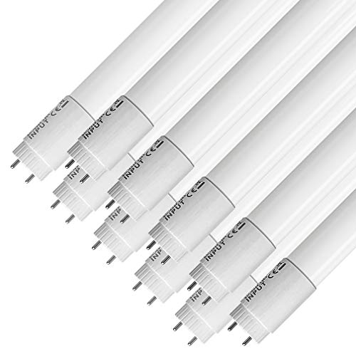 Conjunto de 10- ZoneLED SET - 60cm Tubos de LED - T8 G13-10W (18W sustituye tubo de gas) - luz blanca 6400K - 800 lm - Ángulo de haz 160°