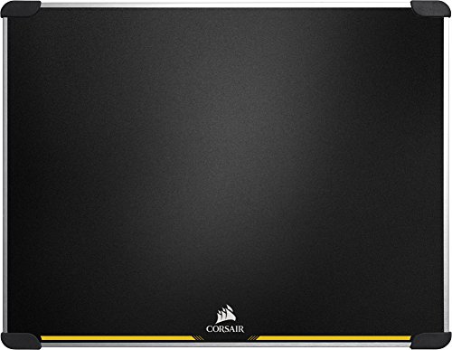 Corsair MM600 - Alfombrilla de ratón para Juego (Medio, Superficie Dura Doble Cara), Negro