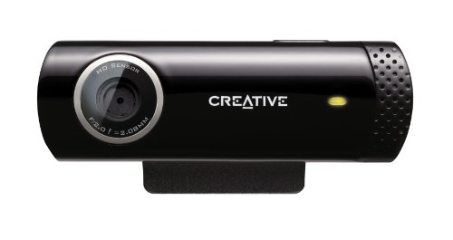 Creative Live!CAM Chat HD - Webcam HD(micrófono Incorporado), Negro