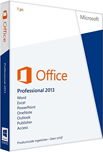 DELL Microsoft Office Professional 2013 - Suites de programas (PC, Original Equipment Manufacturer (OEM), Completo, Windows 7 Home Basic, Windows 7 Home Basic x64, Windows 7 Home Premium, Windows 7 Home Premium x64,)