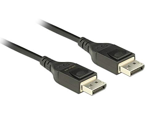 Delock - Cable óptico Activo (DisplayPort 1.4, 8 K, 60 Hz, 30 m)