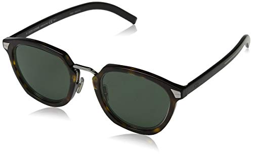 Dior DIORTAILORING1 QT 086 Gafas de sol, Marrón (Dark Havana/Green), 49 para Hombre