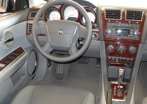 Dodge Caliber Se Sxt R/T Interior Madera Dash Juego de Acabados Set 2010 2011 2012 2013