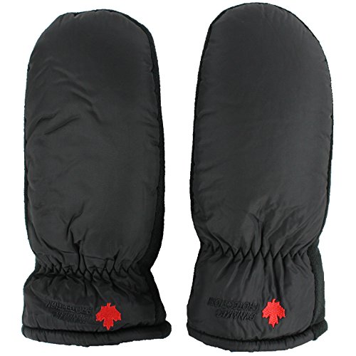 Dynamic Outwear - Guantes de esquí para hombre, color negro