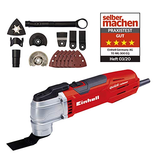 Einhell 4465150 Maquina Multifuncional Electronica TE-MG Eq Potencia 300 w, 240 V, Rojo