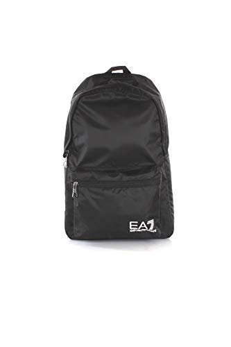 Emporio Armani EA7 mochila bolso de hombre en Nylon nuevo train prime negro