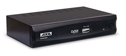 Engel Axil Receptor DVB-TD (TDT2) HD Grabador, HDMI,Función Timeshift, PVR  - Axil TDT RT0430, Negro : : Electrónica