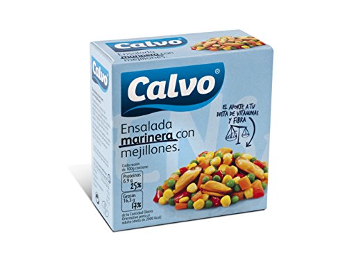 Ensalada marinera con mejillones calvo 150g