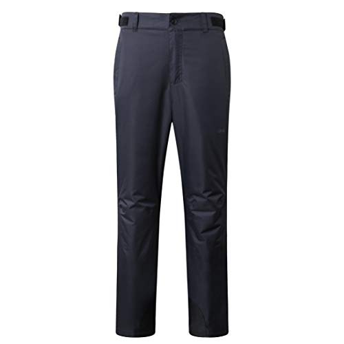 Eono Essentials - Pantalón térmico de esquí para hombre Draven (negro, M)