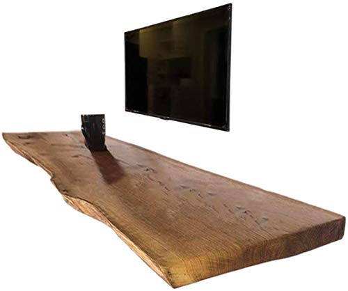 Estante HZY artículos Diversos, Muebles rústicos de Madera Maciza Bloque Flotante Pared for la decoración casera, Grueso Pino/Carga/Duradero (1200 mm x 350 mm x 50 mm)