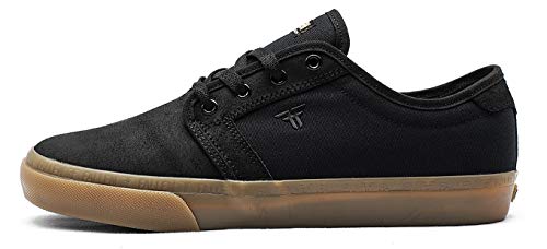 Fallen Forte. Zapatilla de Skate, Hombre. (42.5 EU, Black/Gum)