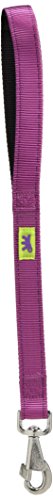 Feplast Correa Corta para Perros Dual Gm25/45 Colours, Robusto Nailon, 25 Mm x L 45 Cm Violeta, Morado