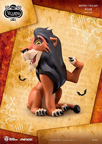 Figura Scar 9 cm. Disney Villains. Mini Egg Attack. Beast Kingdom Toys