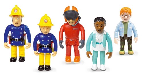 Fireman Sam conjunto de 5 figuras articuladas